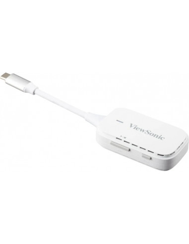 Miracast Viewsonic WPD-700, Wireless Screen Casting Kit, Plug-and-Play: Direct connection without network setup or software ...