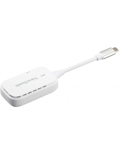 Miracast Viewsonic WPD-700, Wireless Screen Casting Kit, Plug-and-Play: Direct connection without network setup or software ...