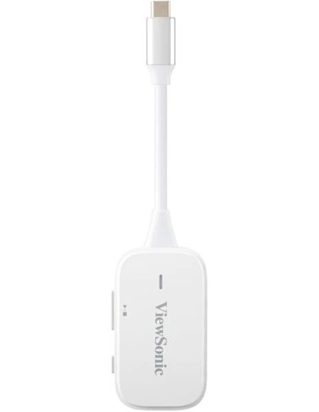 Miracast Viewsonic WPD-700, Wireless Screen Casting Kit, Plug-and-Play: Direct connection without network setup or software ...