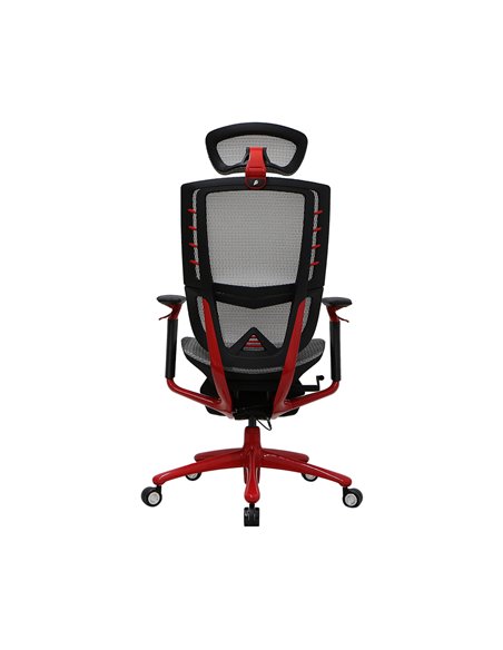 Fotoliu Gaming 1STPLAYER ERGO PLAY/ 160kg/ 3D armrest/ White&Red
