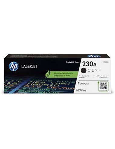 HP 230A Black Toner 2,000 pages for HP Color LaserJet Pro 4203dn, HP Color LaserJet Pro 4203dw, HP LaserJet Pro MFP 4303dw, ...