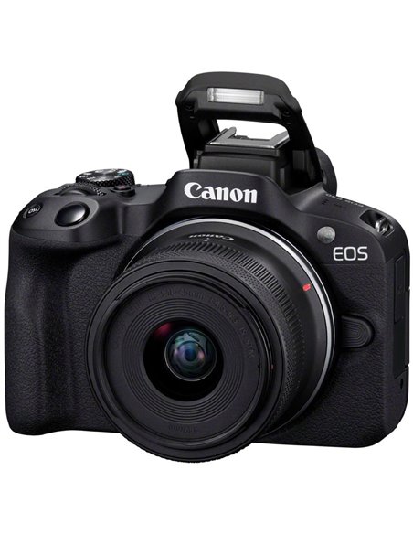 Безерккальная камера Canon EOS R50 18-45 Content Creator Kit (камера+объектив+микрофон+штатив+карта памяти) (5811C036)
