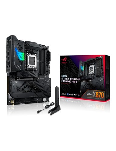 Материнская плата ASUS ROG STRIX X870-F GAMING WIFI/ AM5 / AMD X870 / DDR5 / ATX