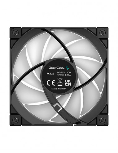 120mm Case Fan - DEEPCOOL ”FC120 - 3 IN 1”, 3x A-RGB LED Fans, 120x120x25 mm, 500~1800 RPM±10%, 61.91 CFM, <28 dB(A), 4-pin P...