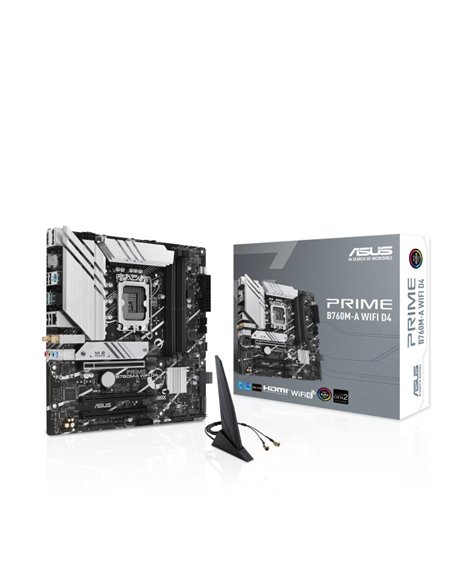 Материнская плата ASUS PRIME B760M-A WIFI D4 / 1700 / B760 / DDR4 / mATX