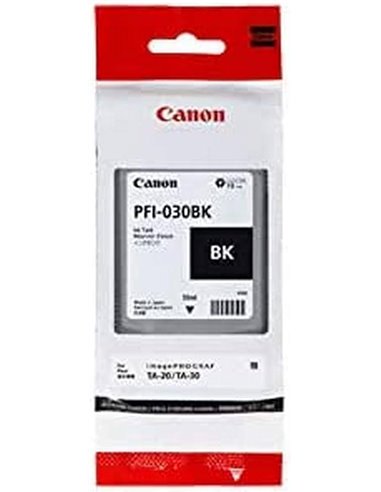 Ink Cartridge Canon PFI-030 Black, black, 55ml for TM240,TM340.