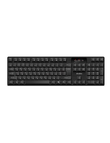 Tastatura Wireless SVEN KB-C2300W, Black