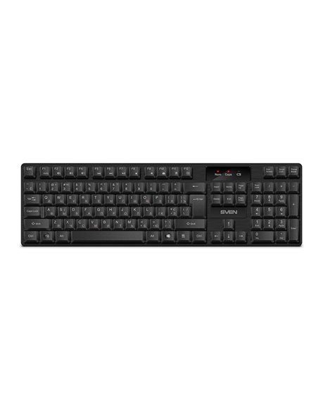 Tastatura Wireless SVEN KB-C2300W, Black