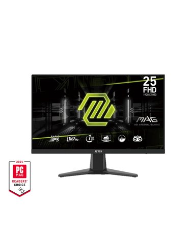 24.5” Monitor Gaming MSI MAG 256F / 1ms / 180Hz / Black