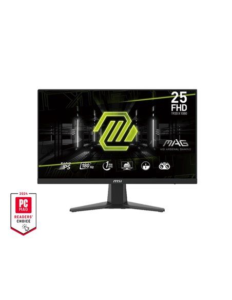 24.5” Игровой Монитор MSI MAG 256F / 1ms / 180Hz / Black
