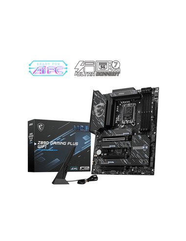 Материнская плата MSI Z890 GAMING PLUS WIFI/ 1851/ Z890/ DDR5 / ATX