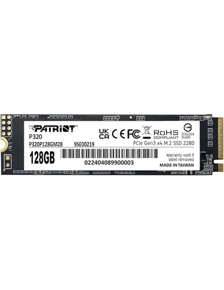 M.2 NVMe SSD Patriot P320 128GB