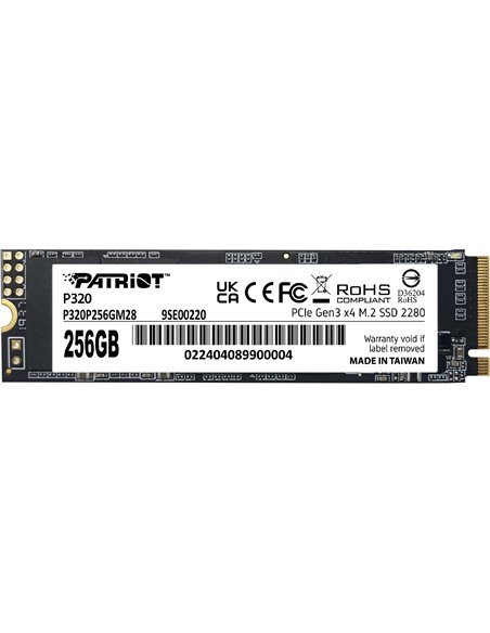 M.2 NVMe SSD Patriot P320 256GB