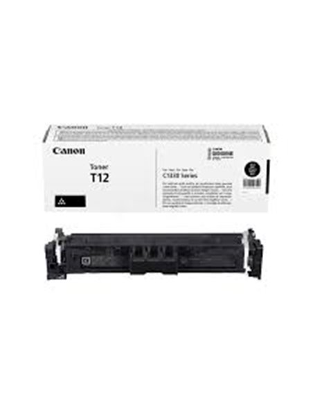 Toner Canon T12 Black EMEA, (7400 pages 5%) for Canon i-SENSYS X C1333.