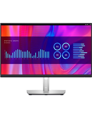 23.8” Monitor DELL P2423DE / 5ms / QHD / Black/Silver