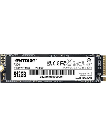 M.2 NVMe SSD Patriot P320 512GB