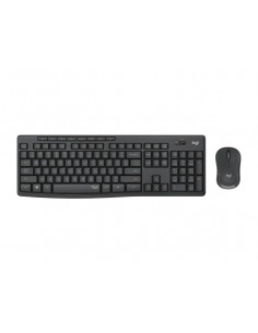 Tastatura si mouse Wireless Logitech MK295 Silent, Graphite