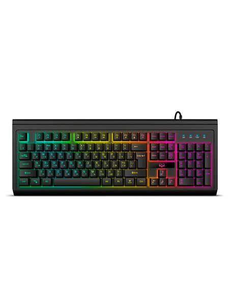 Tastatura Gaming programabila SVEN KB-G8400 / USB / RGB backlight / Black