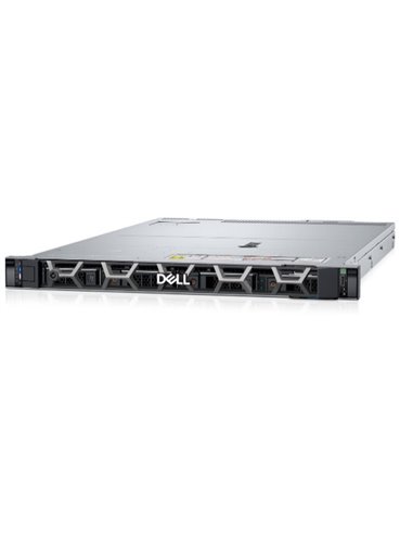 Dell PowerEdge R360 1U Rack, Intel Xeon E-2434 (3.4GHz, 8M, 4C/8T, 55W), 1x16GB UDIMM DDR5 RAM, 600GB SAS HDD ISE 12Gbps 10K ...