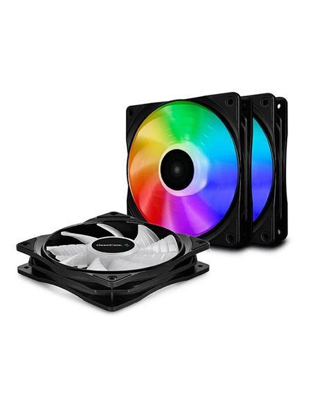 Cooler pentru carcase DEEPCOOL ”CF120-3IN1” / 3 x A-RGB LED 120mm / Black