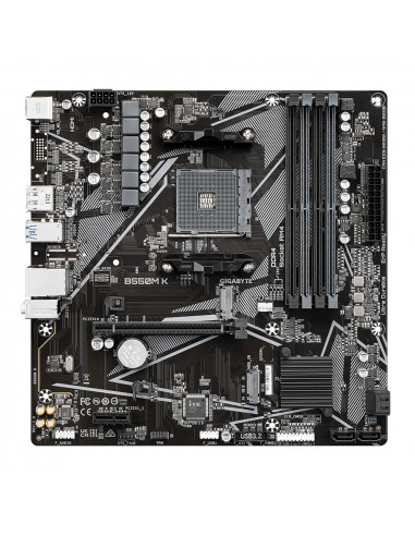 Материнская плата GIGABYTE B550M K / AM4 / B550 / DDR4 / mATX