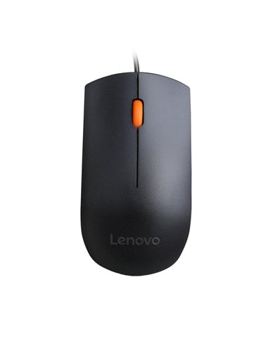 Mouse Lenovo 300/ USB/ 1600dpi/ Optical/ Black