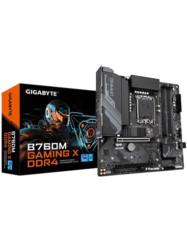 Placa de baza GIGABYTE B760M GAMING X DDR4 / 1700 / B760 / DDR4 / mATX