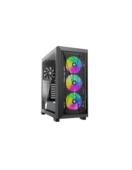 Корпус XILENCE Xilent X | XG151 / w/oPSU / with Tempered Glass Side Panel / 3x ARGB 120mm + 1x120mm / ATX / Black