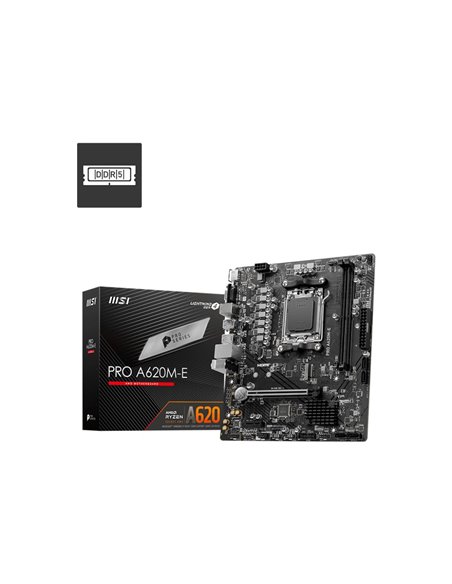 Материнская плата MSI PRO A620M-E / AM5 / B650 / DDR5 / mATX