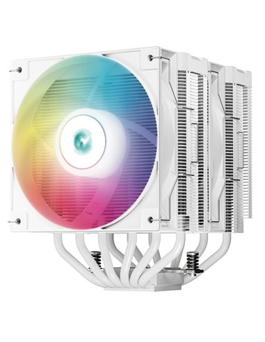 Кулер DEEPCOOL AG620 DIGITAL WH ARGB / Universal / 260W / 300~1950rpm, <29.4dBA / 67.88CFM / White