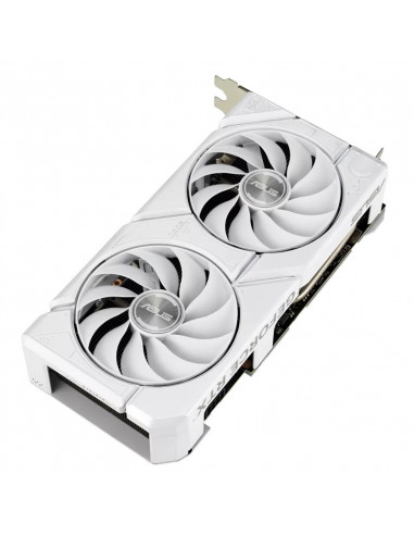 Placa video ASUS Dual GeForce RTX 4060 EVO WHITE OC Edition / 8GB / GDDR6 / 128bit
