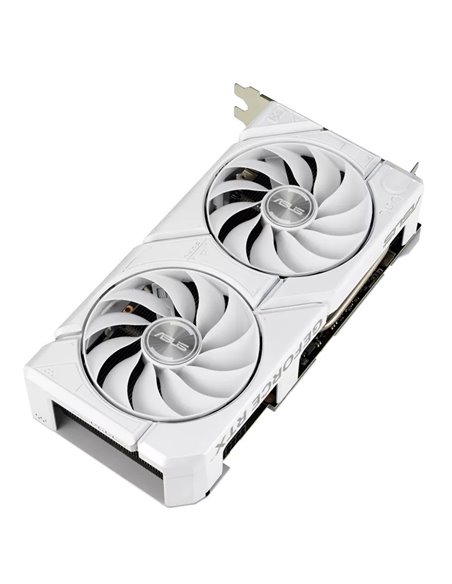 Placa video ASUS Dual GeForce RTX 4060 EVO WHITE OC Edition / 8GB / GDDR6 / 128bit