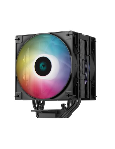 Кулер DEEPCOOL AG400 DIGITAL PLUS/ Universal/ 220W/ 500~2100rpm/ <31.6dBA/ 75.89CFM/ Black