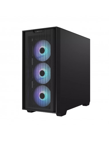 Корпус ASUS A21 PLUS/ w/oPSU / 4x120mm ARGB fans/ mATX / Black