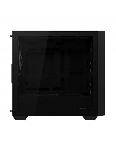 Корпус ASUS A21 PLUS/ w/oPSU / 4x120mm ARGB fans/ mATX / Black