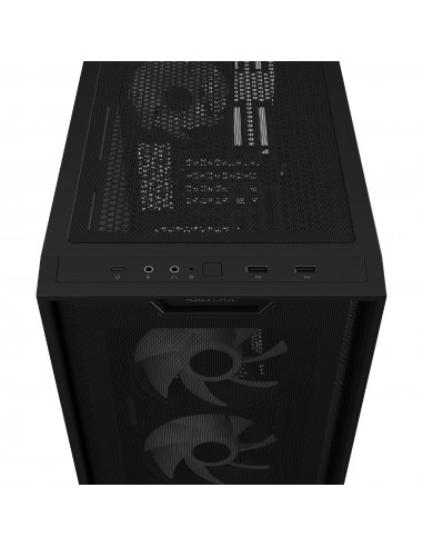 Корпус ASUS A21 PLUS/ w/oPSU / 4x120mm ARGB fans/ mATX / Black