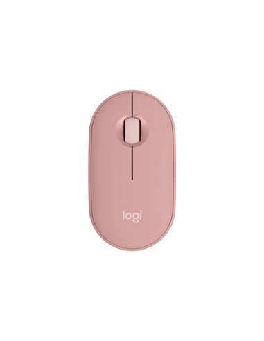 Mouse Wireless Logitech Pebble Mouse 2 M350s, Tonal Rose