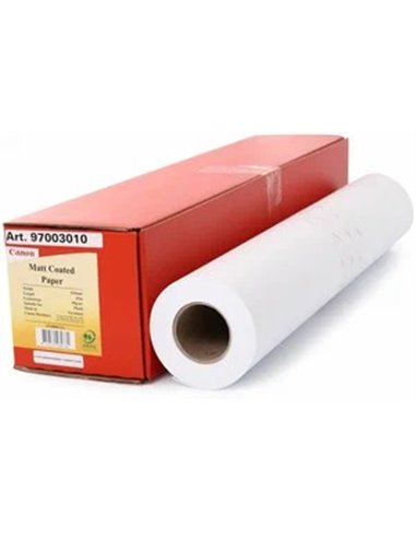 Hartie Canon Matt Coated Paper, A1+, 610 mm, 90gr/m2, 45 m (1933B001)