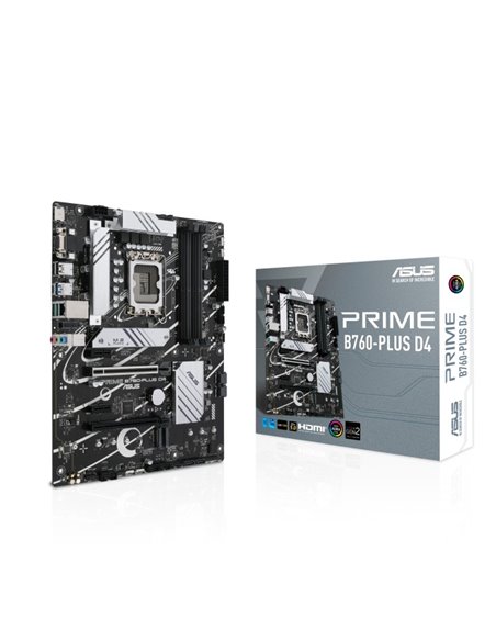 Placa de baza ASUS PRIME B760-PLUS D4 / 1700 / B760 / DDR4 / ATX