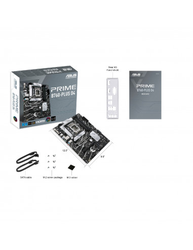 Placa de baza ASUS PRIME B760-PLUS D4 / 1700 / B760 / DDR4 / ATX