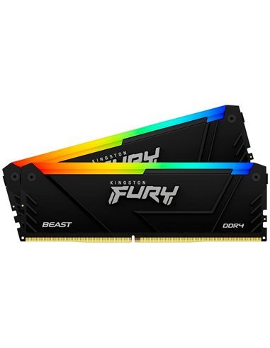 Оперативная память Kingston FURY® Beast DDR4 RGB DDR4-3600 32GB (Kit of 2*16GB)