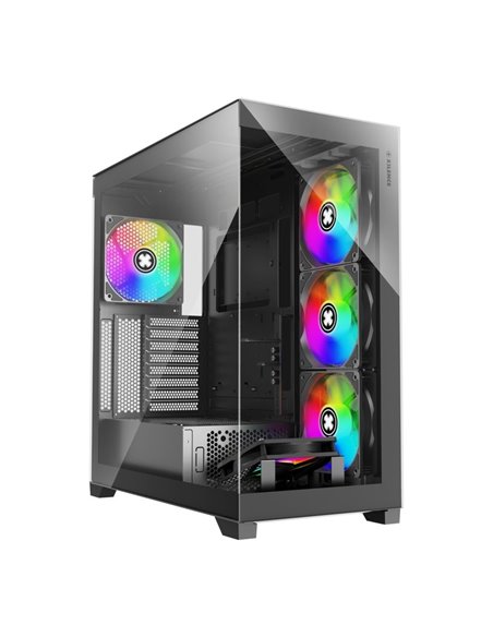 Корпус XILENCE Xilent Gleam / X818.ARGB/ no PSU/ Aquarium panel/ ATX/ Black