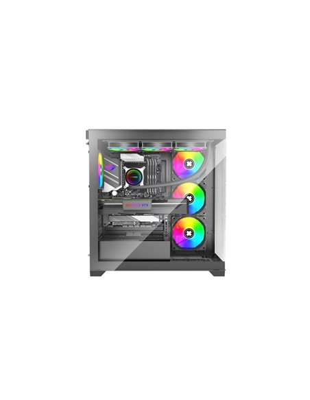 Корпус XILENCE Xilent Gleam / X818.ARGB/ no PSU/ Aquarium panel/ ATX/ Black