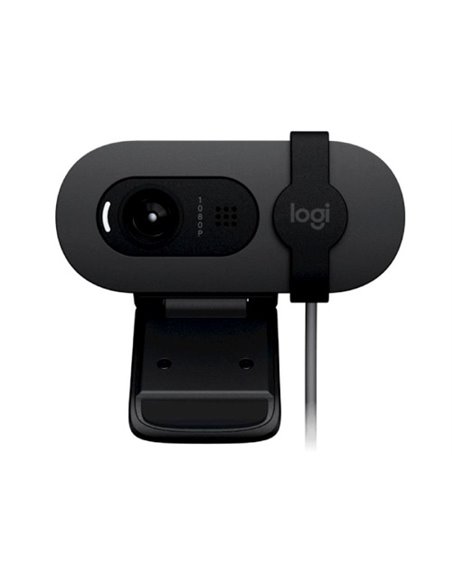 Camera Web Logitech Brio 105 / 1080p/30fps / privacy shutter / mic / USB-A / Graphit