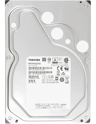 3.5” HDD Toshiba MG04ACA200E Enterprise Capacity / 4.0TB/ 7200rpm/ 128MB