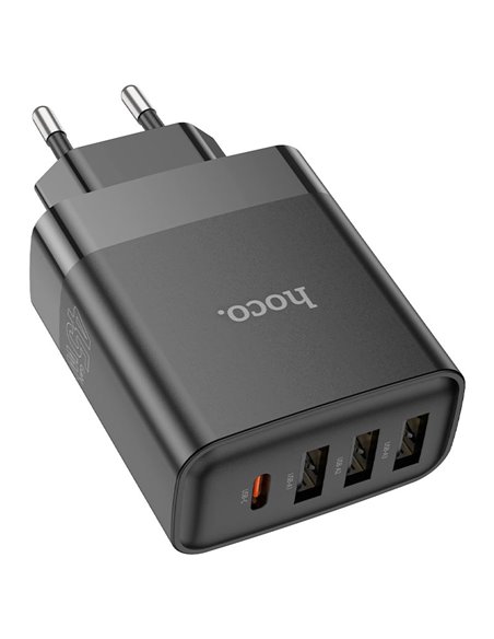 Incarcator USB HOCO C127A Intelligent / up to PD45W / QC3.0, Black
