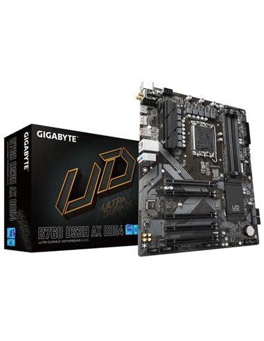 Материнская плата GIGABYTE B760 DS3H AX DDR4 / 1700 / B760 / DDR4 / ATX