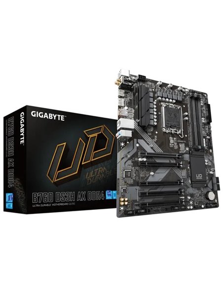 Материнская плата GIGABYTE B760 DS3H AX DDR4 / 1700 / B760 / DDR4 / ATX