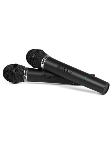 Doua microfoanewireless pentru karaoke SVEN MK-715 / Wireless / Black