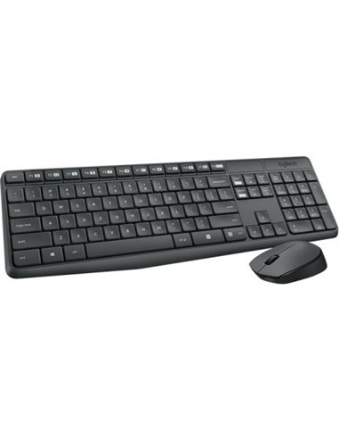 Беспроводная Клавиатура и мышка Logitech Combo MK235 / USB